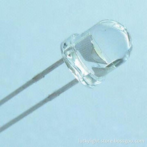 3mm Round LED Diode in Standard T-1 Type, with 45° Viewing Angle